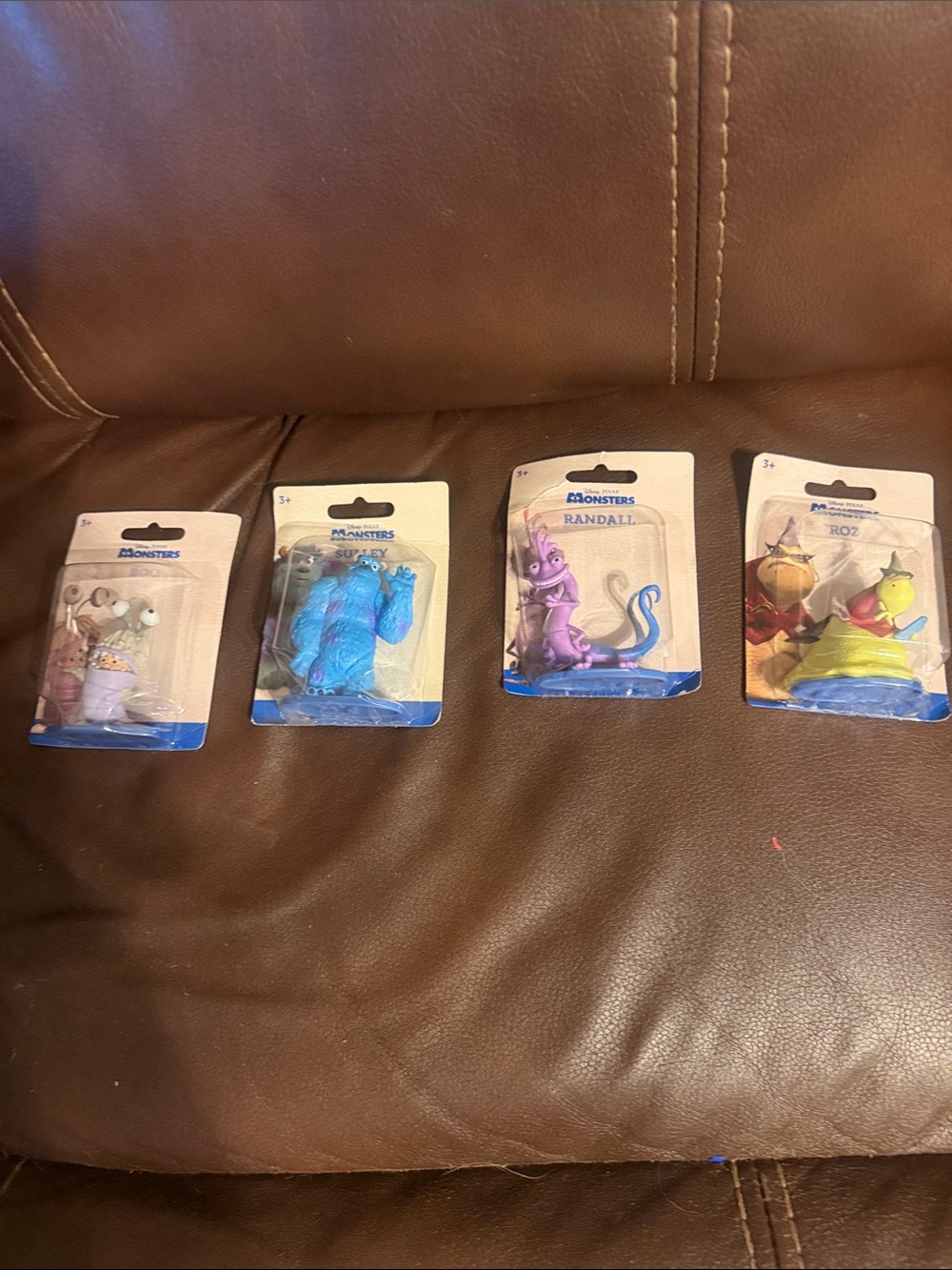 Disney Monsters, Inc. Cake Toppers Set in Blue, Purple, Yellow, Teal